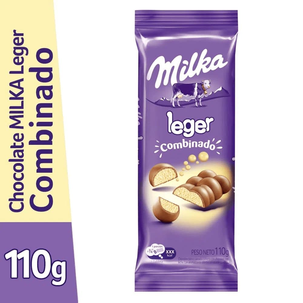 Barra De Chocolate Milka Leger Combinado