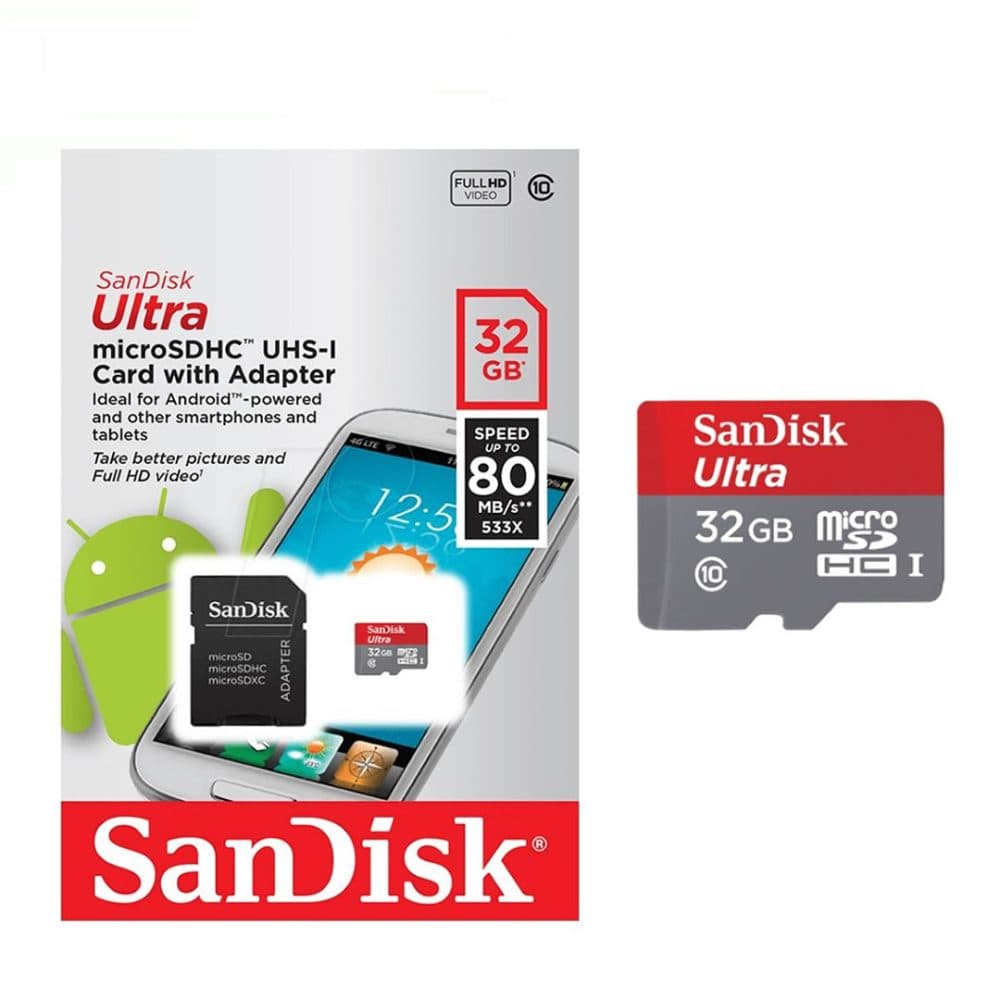 SanDisk Carton De Memoria Micro Sd Clase 10