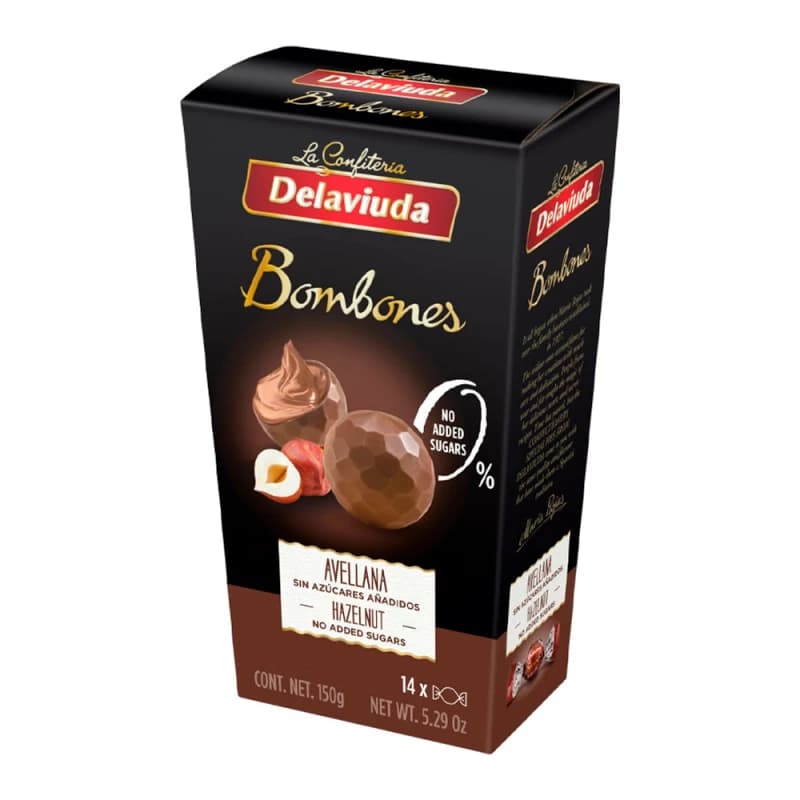 Bombom Delaviuda Avela Sem Ucar 150G