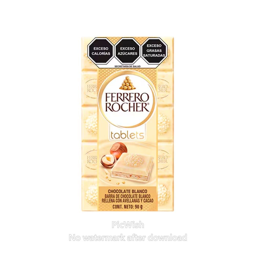Chocolate Ferrero Rocher Barra 90G