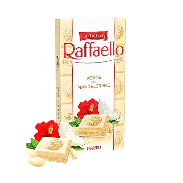 Chocolate Ferrero Raffaello Kokos Mandelcreme Barra 90G