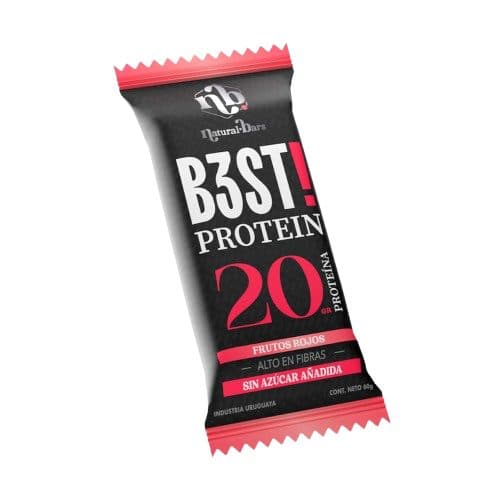 Barra De Cereal Protein 20 Frutos Rojos