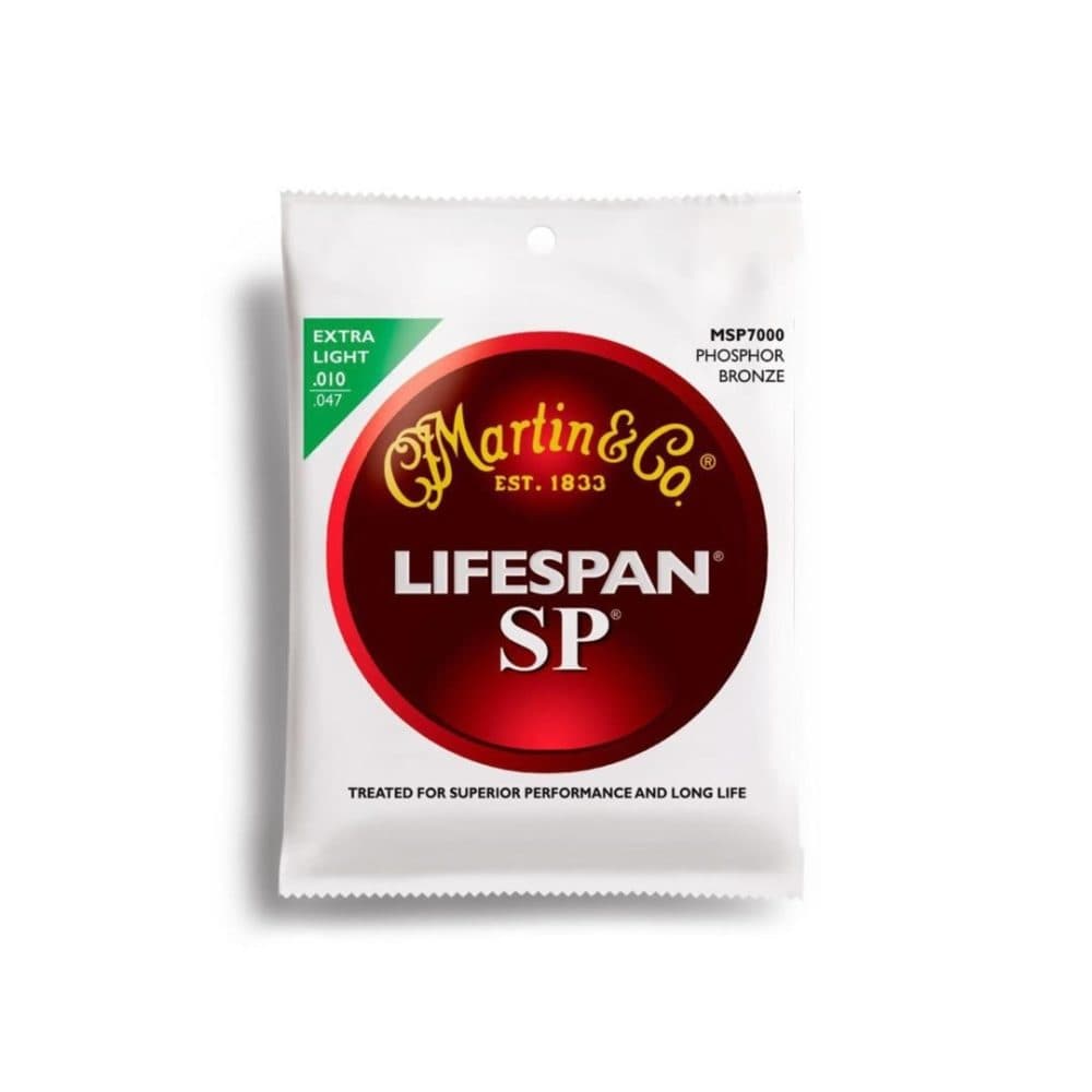 Cuerda Para Guitarra Acustica Martin Lifespan Phospor Bronce