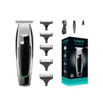 Aparador De Pelo Vgr 030 Prata Carregavel 5V USB