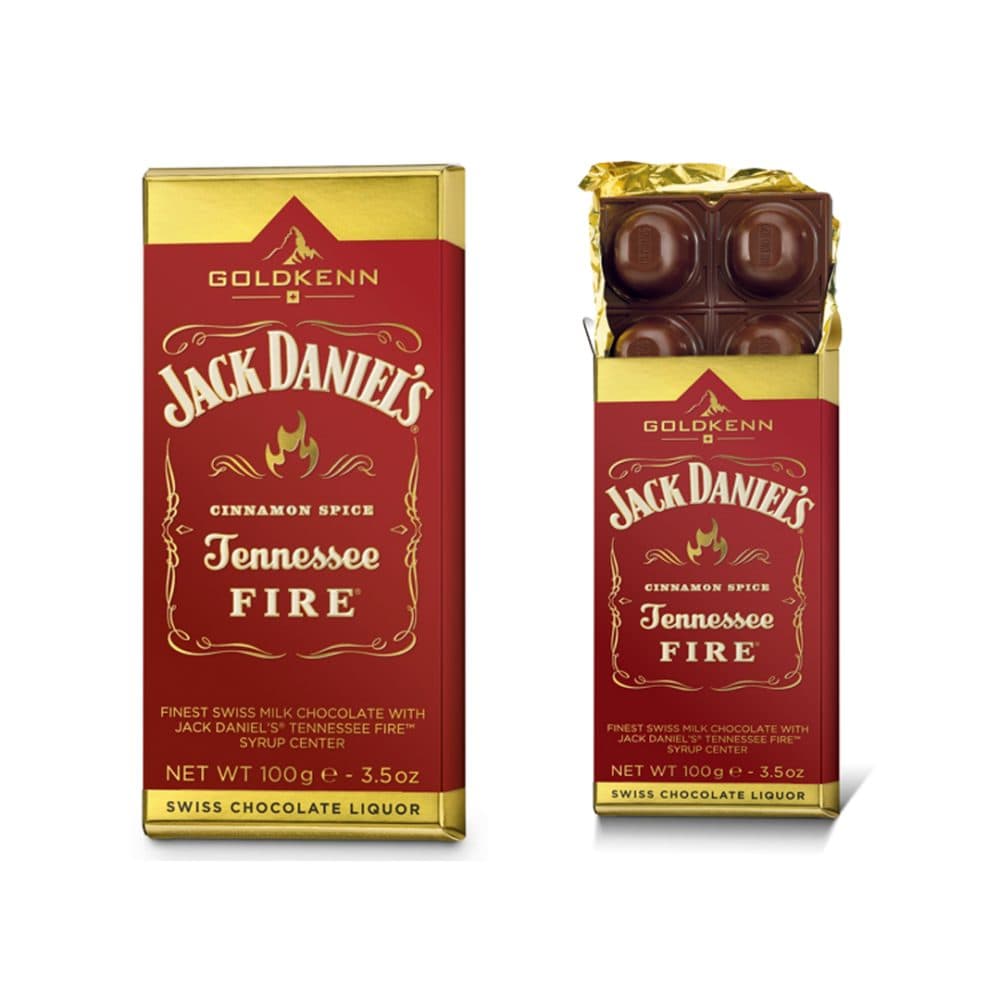 Jack Daniel's Chocolate Goldkenn Jack Daniels Tennesse Fire 100G Chocolate Goldkenn Jack Daniels Tennesse Fire 100G Barra