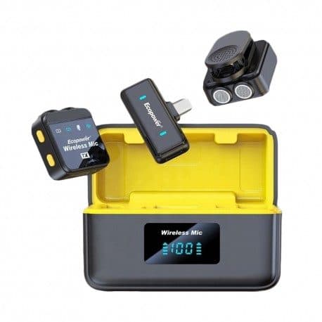 Microfone Cel Ecopower Tipo Wireles