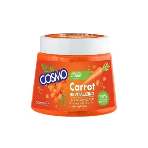 Cosmo Exfoliante Carrot Revitalizing Body Scrub 500G