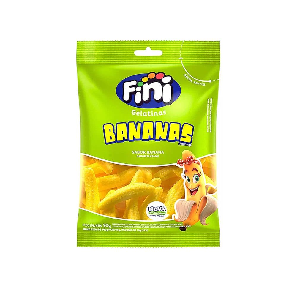 Goma Fini Bananas 80G