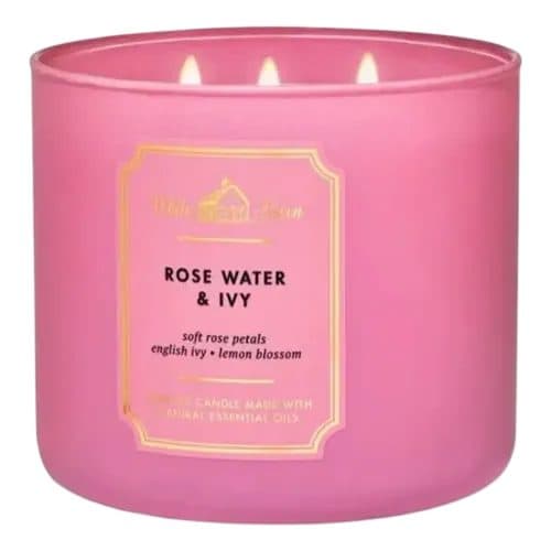 Vela Bath Body Works Rose Water Ivy 411G