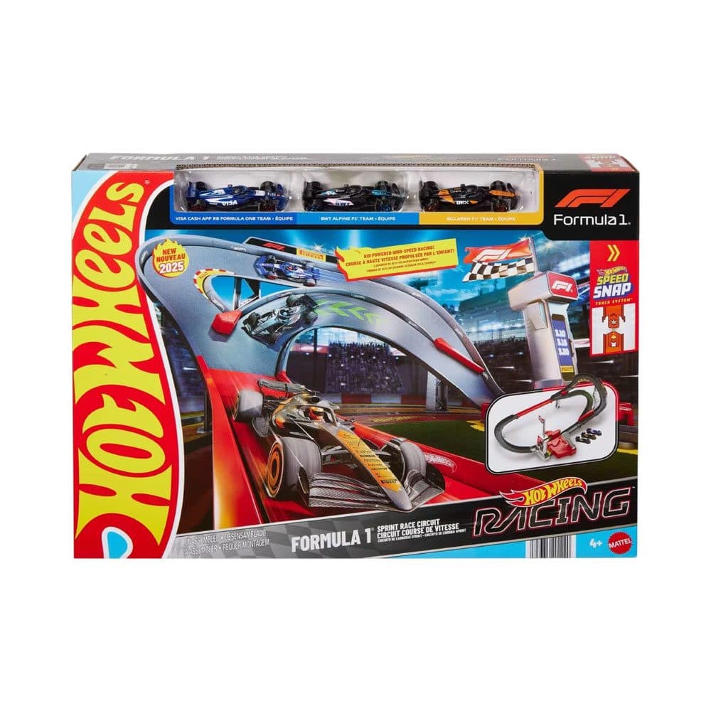 Pista De Juego Mattel Hot Wheels Formula 1 Sprint Race Circuit