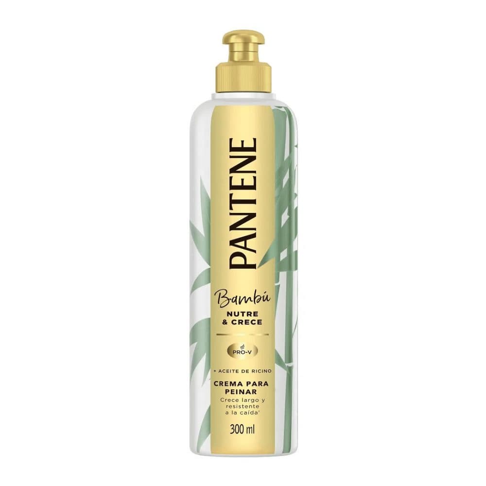 Crema Para Peinar Pantene Bambu Nutre Crece 300ML