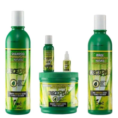 Kit Boe Crecepelo 5 Em 1 Fitoterapico