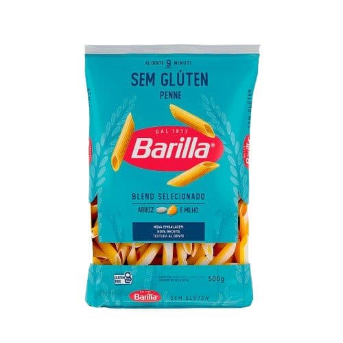 Pasta Barilla Penne Rigate Glutem 7 500G