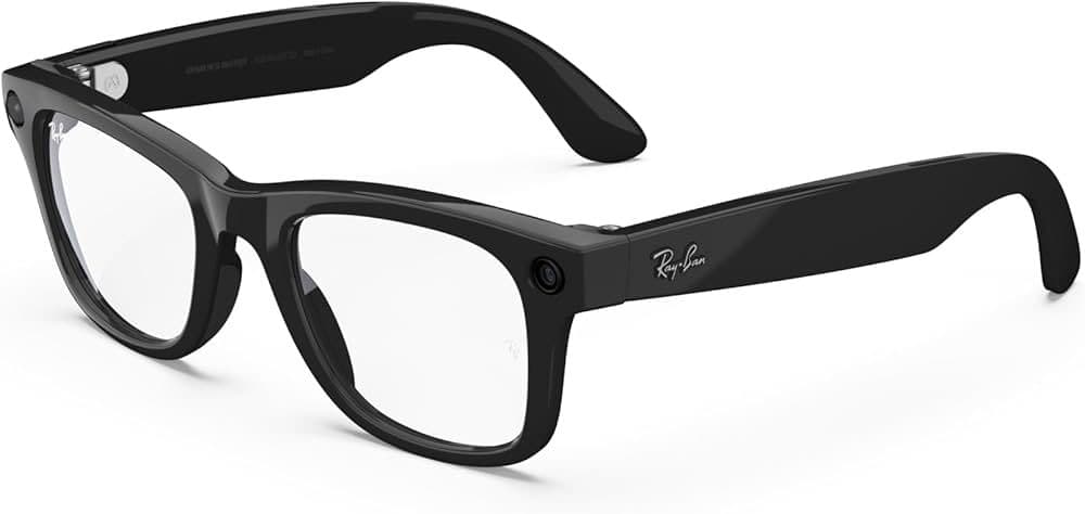 Oculos Ray Ban Meta Wayfarer G1 Shiny Clear