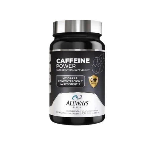Suplemento Allways Caffeine Power 60 Comprimidos