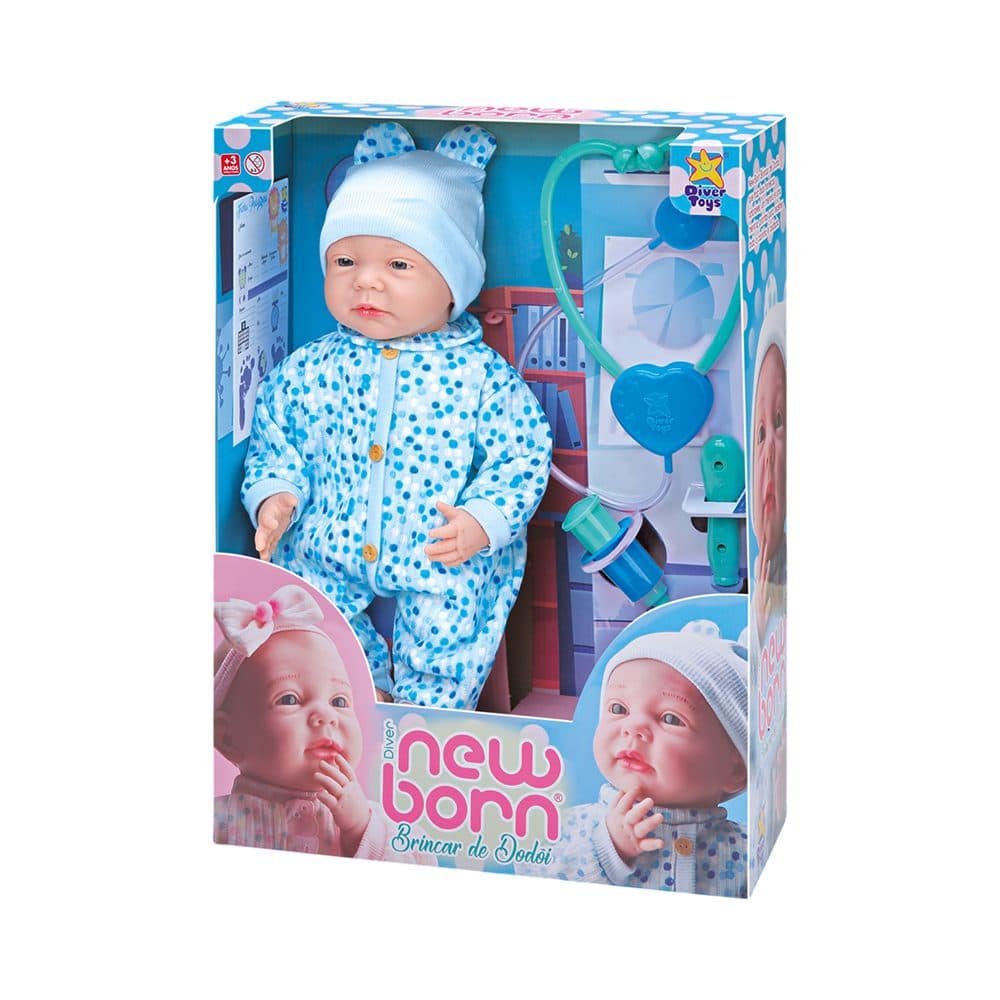 Boneco Born Brincar De Dodoi Diver Toys