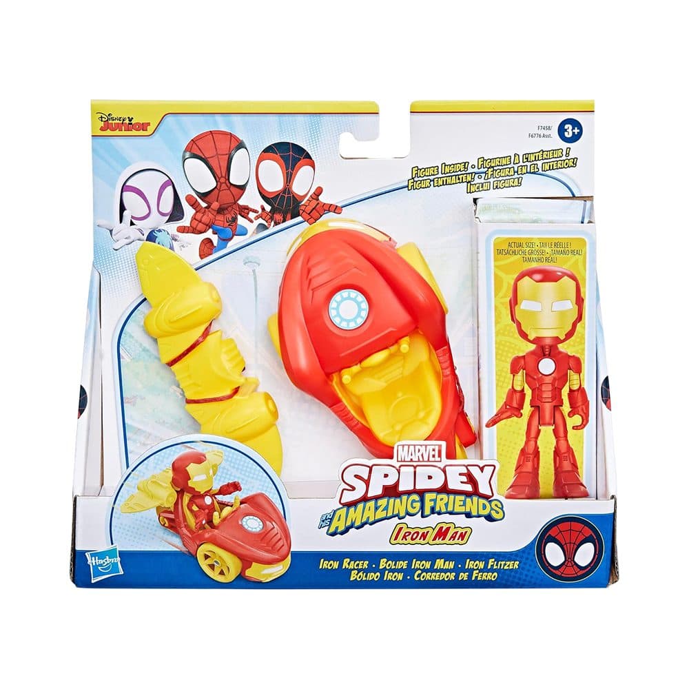 Figura Hasbro Marvel Spidey And His Amazing Friends Iron