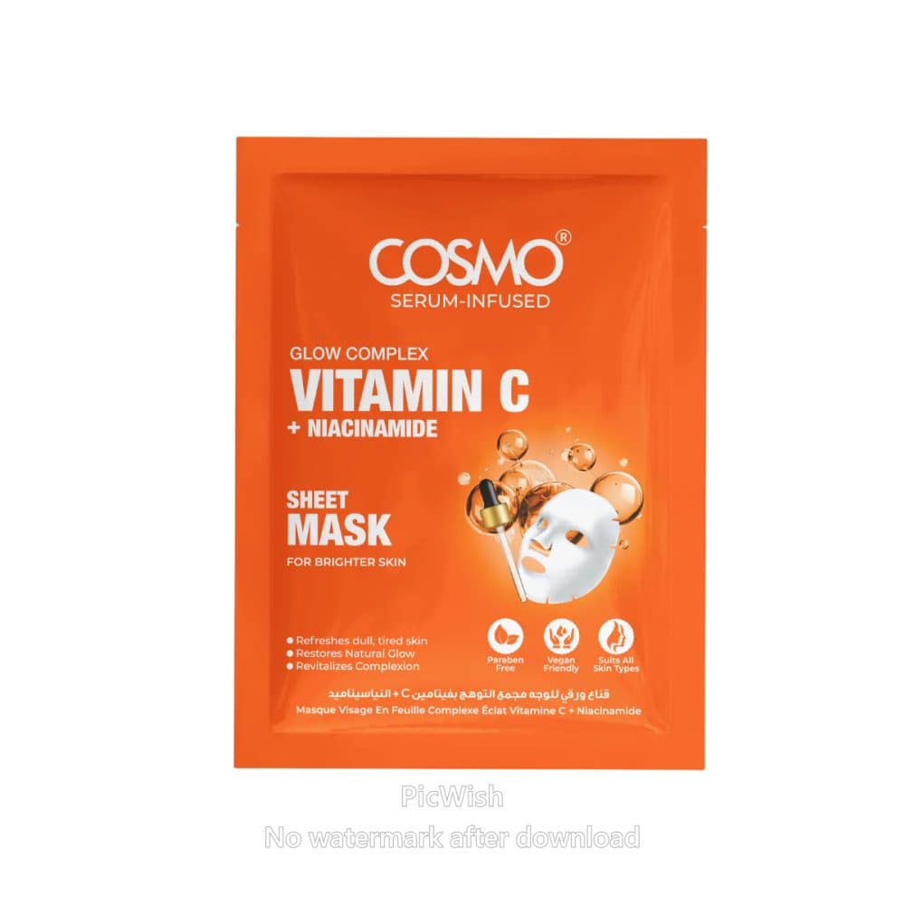 Mascara Facial Cosmo Glow Complex Vitamina Niacinamide 20G