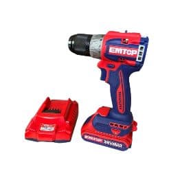 Parafusadeira Impacto Bateria Emtop 2 Baterias