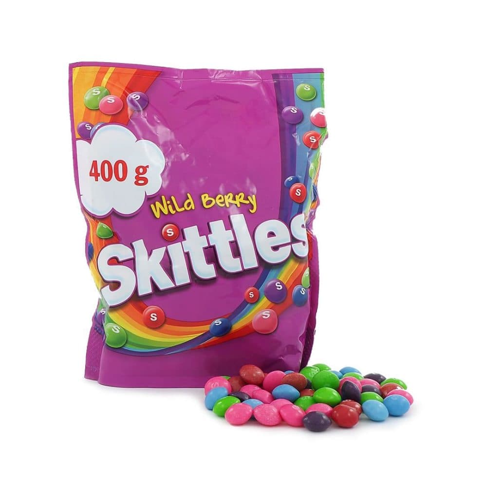 Caramelos Skittles Wild Berry Pouch