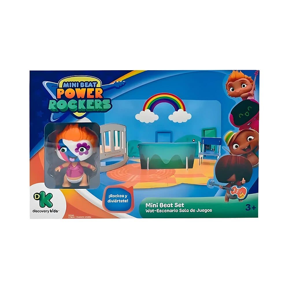 Kit De Jogo Power Rockers Mini Beat Set Sortido 1 Peca
