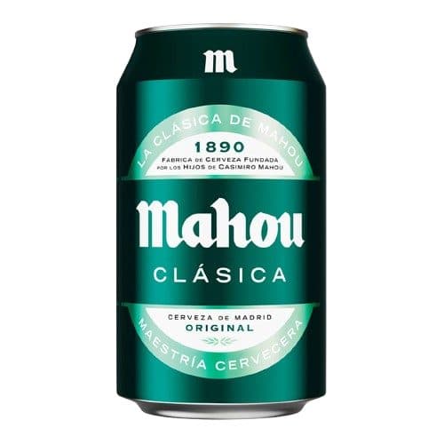 Beb Cerveja Espanha Mahou 5 Estrellas Lata 330ML