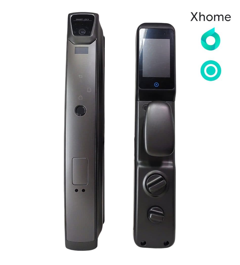 Fechadura Dig Xhome Cart Cinz