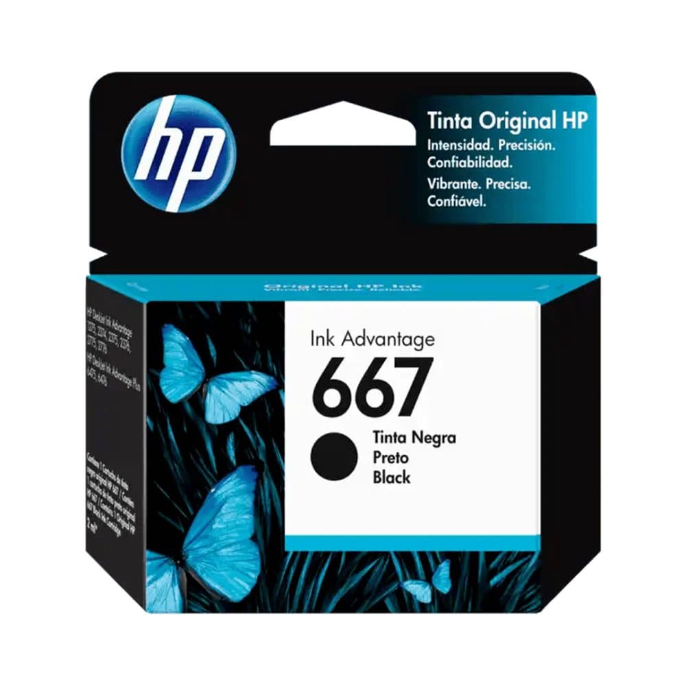 HP Cartucho De Tinta Para Impresora 667