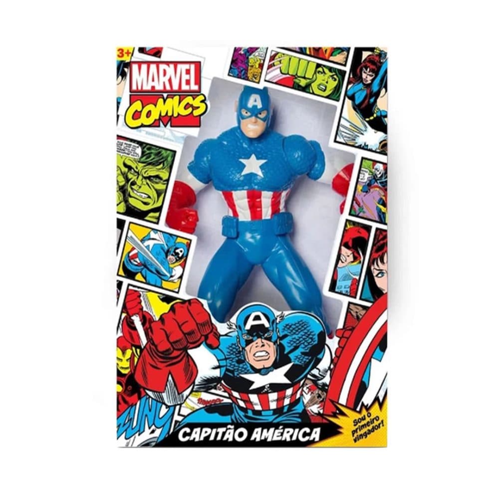 Muneco Capitan America Mimo Toys Marvel Comics 552