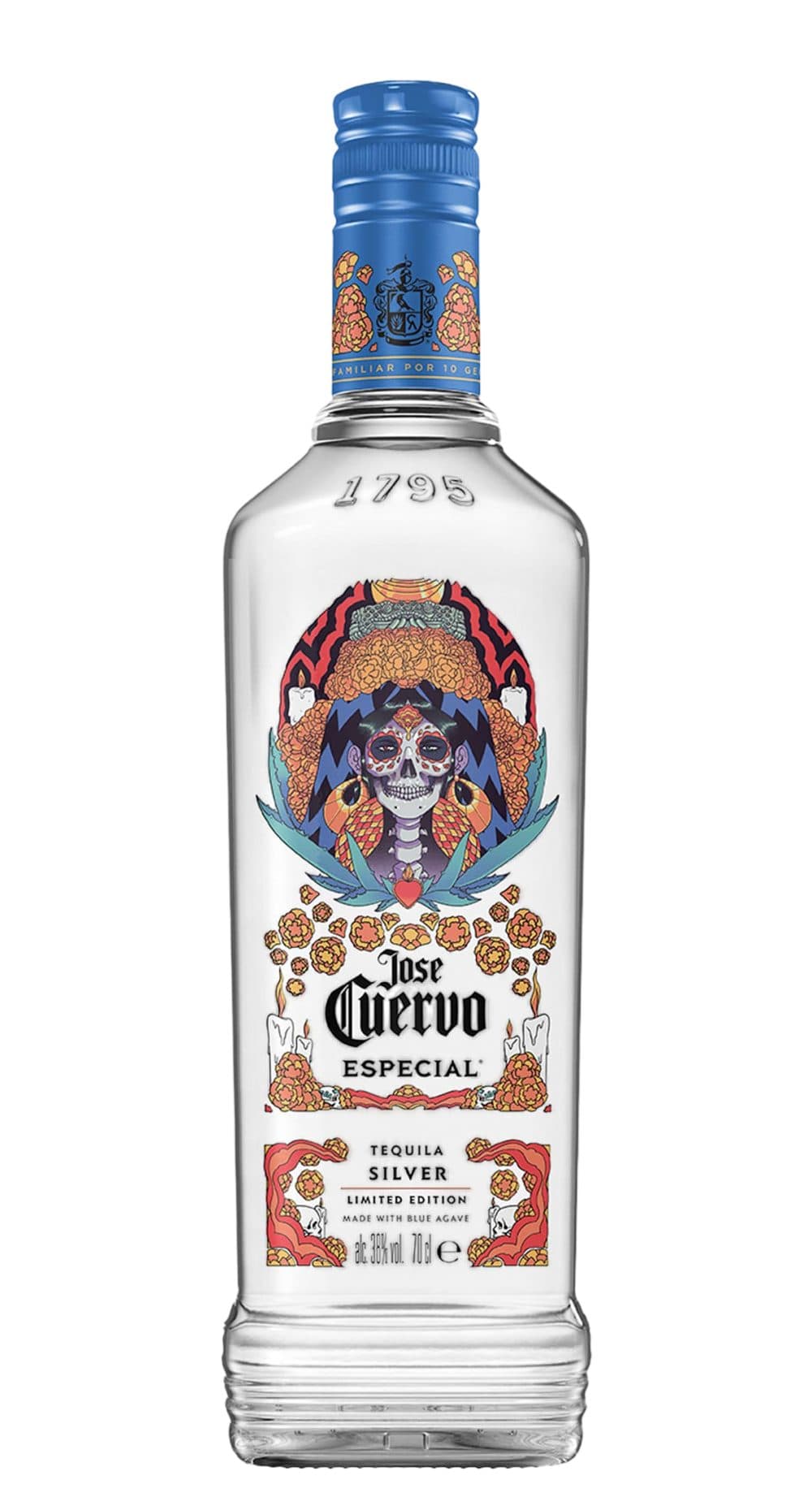 Beb Tequila Mexico Jose Cuervo Caveira 750ML