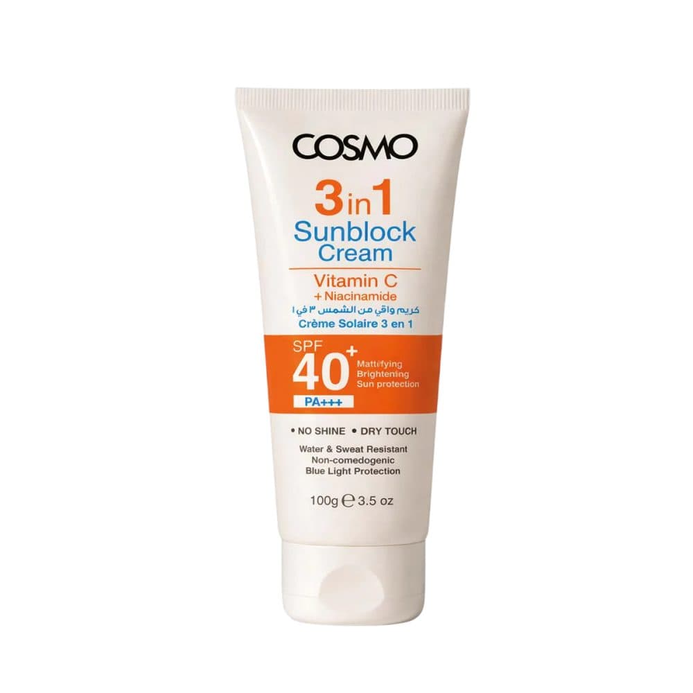 Protetor Solar Cosmo Sunblock Vitamin Niacinamide 100G