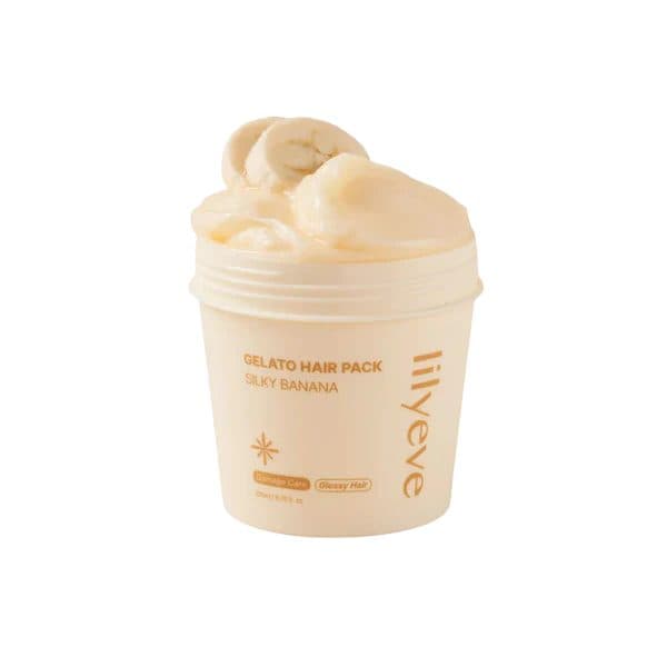 Mascara Capilar Lilyeve Gelato Hair Pack Silky Banana 200ML