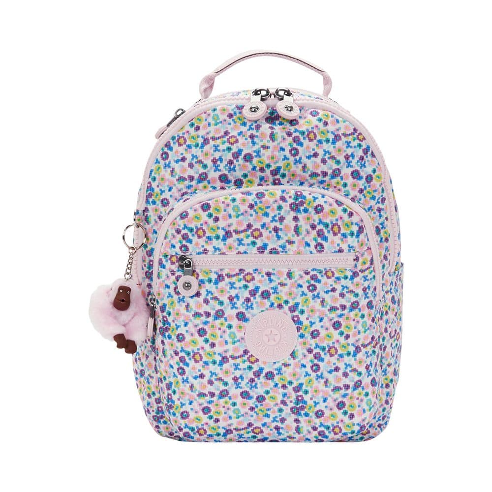 Mochila Kipling Seoul Lap Digi Flower Print