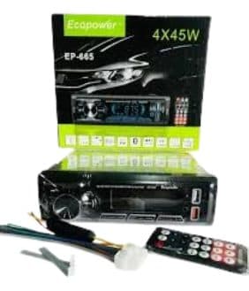 Toca Radio Ecopower BT USB Aux Fm Controle