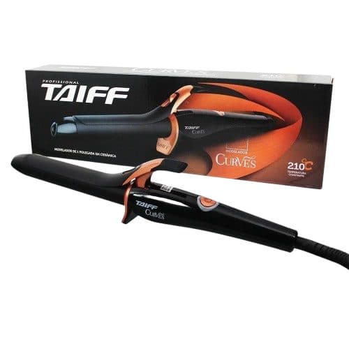 Modelador De Cachos Taiff Curves Preto Bronce Bivolt
