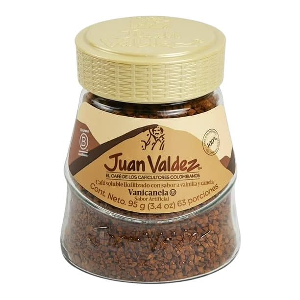 Cafe Soluble Juan Valdez Vainilla Canela 95G