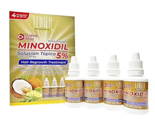 Tratamento Capilar Lenier Crece Mas Minoxidil 5