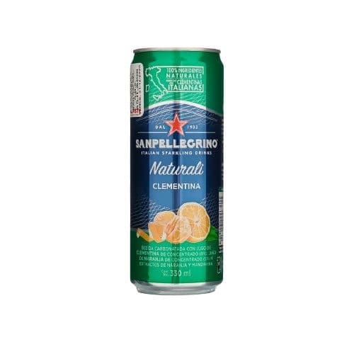 Agua Mineral Sanpelegrino Clemetina Lata 330ML