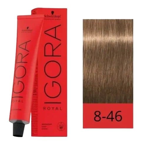 Tinta Cabelo Schwarzkopf Igora Royal 8 46 60G Lo Ao 60ML