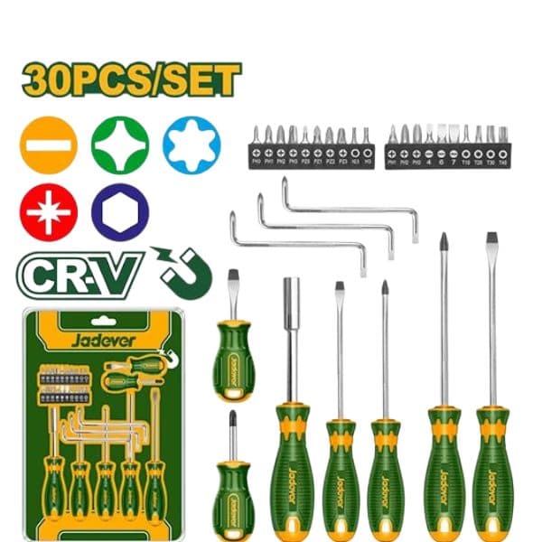 Ferr Chave Kit Jadever 30PCS