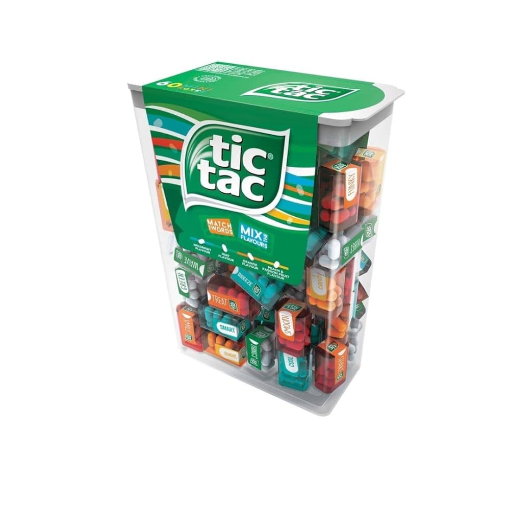 Bala Tic Tac Lilliput Smix Mini Cx 60PC 228G