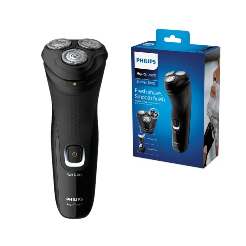 Philips Afeitadora Rotativa Aquatouch Humedo Seco