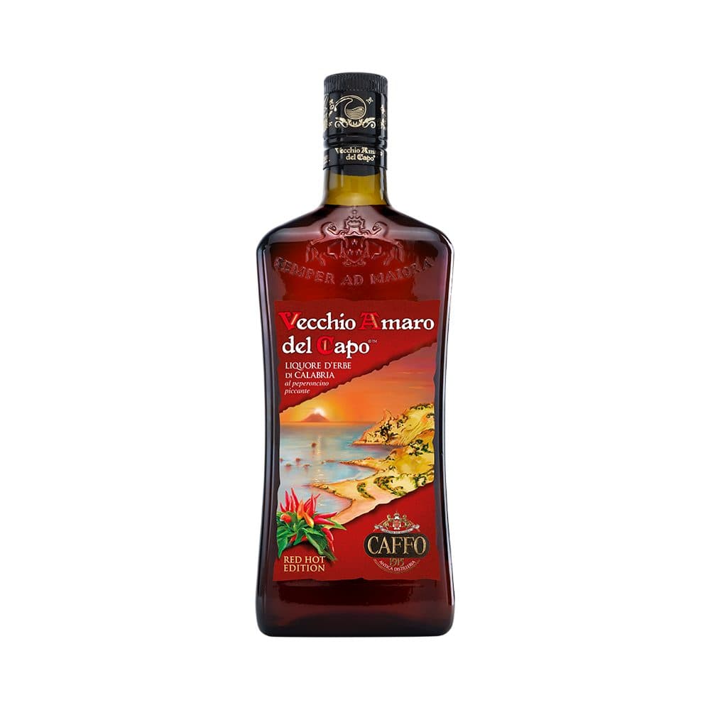 Beb Licor Italiano Caffo Vecchio Amaro Del Capo Hot Edition 700ML