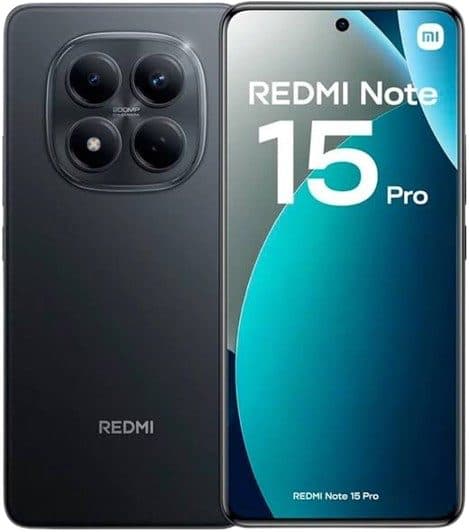 Xiaomi Redmi Note 15 Pro 5G 512GB Black