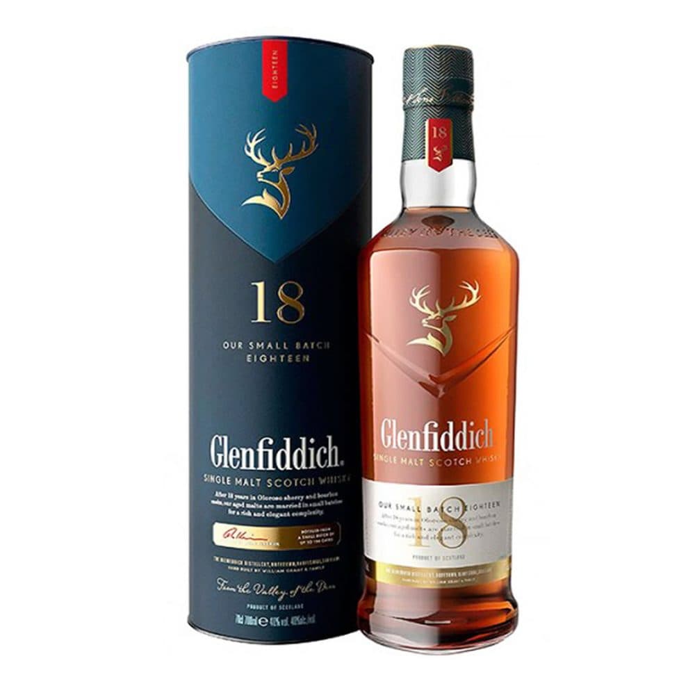 Whisky Glenfiddich Single Malt 18 Anos 750ML
