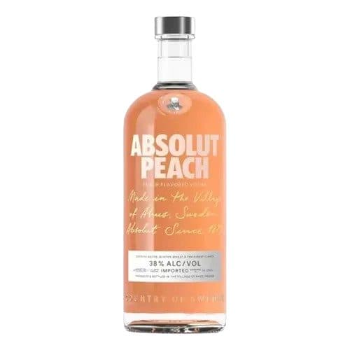 Absolut Beb Vodka Peach 1LT