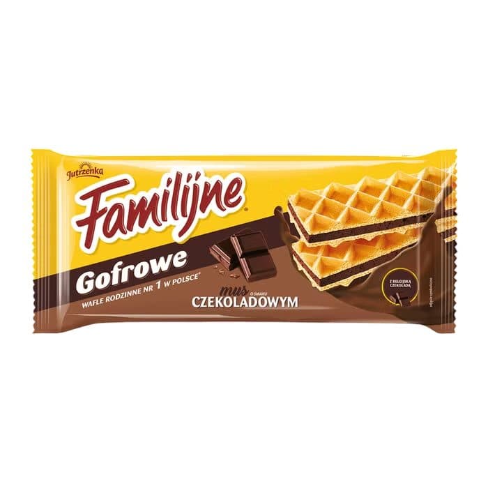 Biscoito Wafer Jutrzenka Familijne Mus Czekoladowy
