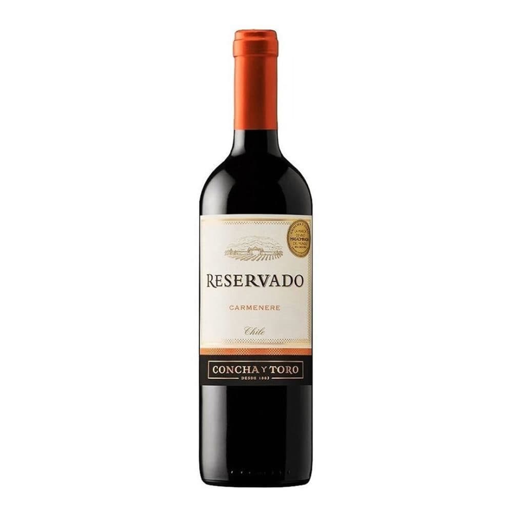 Vino Tinto Chileno Concha Toro Reservado Carmenere 750ML