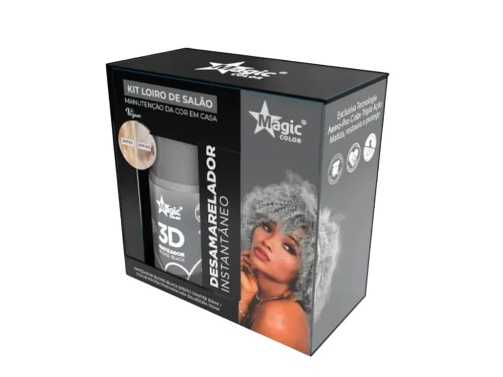 Kit Magic Color Matizador Blond Grafite Color Protect 100ML