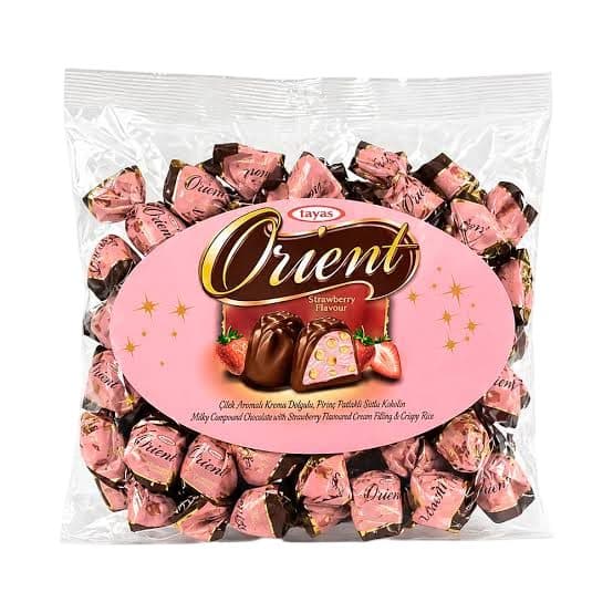 Bombom Tayas Orient Special Strawberry Flavor 500G